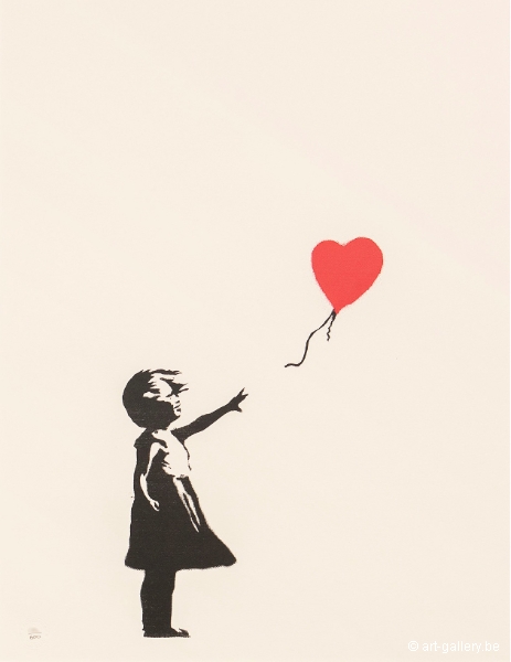 BANKSY - Girl with Balloon