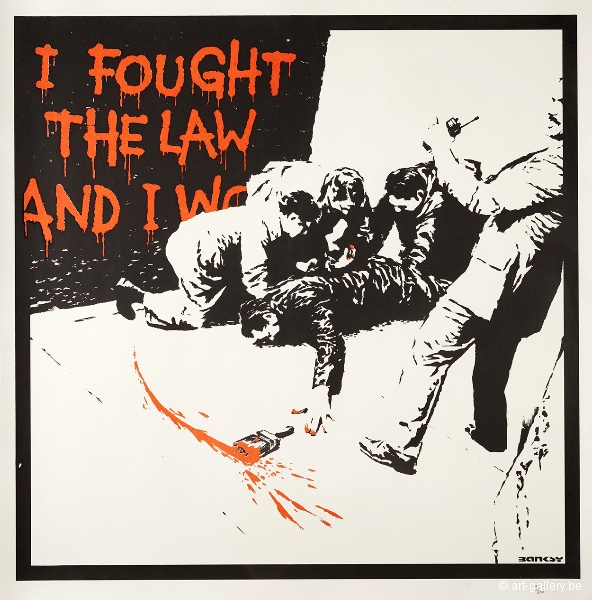 BANKSY - I fought the law