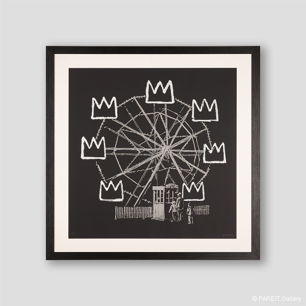 BANKSY - BanksQuiat (Black)