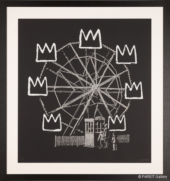 BANKSY - BanksQuiat (Black)