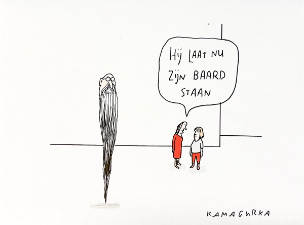 KAMAGURKA - Hij laat nu zijn baard staan