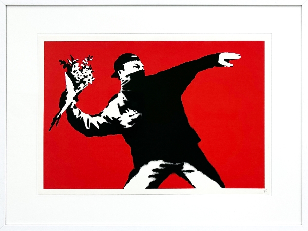 BANKSY - Love is in the Air 