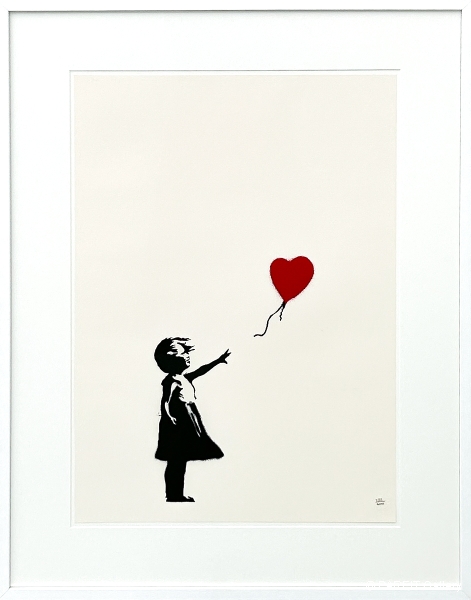 BANKSY - Girl with Balloon