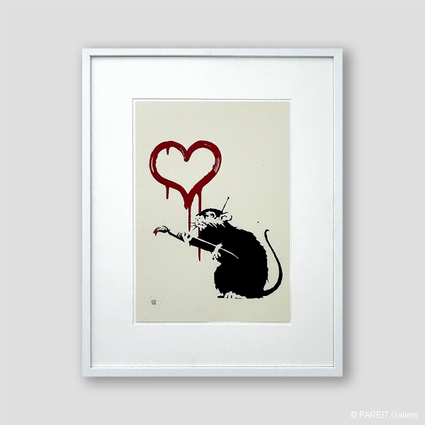 BANKSY - Love Rat