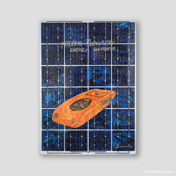 PANAMARENKO - Thermo photovoltaic cover map in plexi