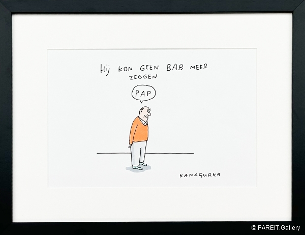 KAMAGURKA - Hij kon geen bab meer zeggen