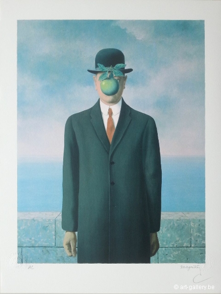 MAGRITTE Rene - Le Fils de l'Homme