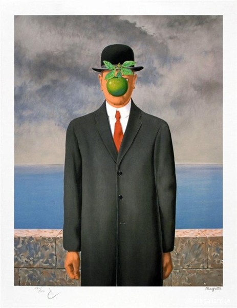 MAGRITTE Rene - Le fils de l'homme