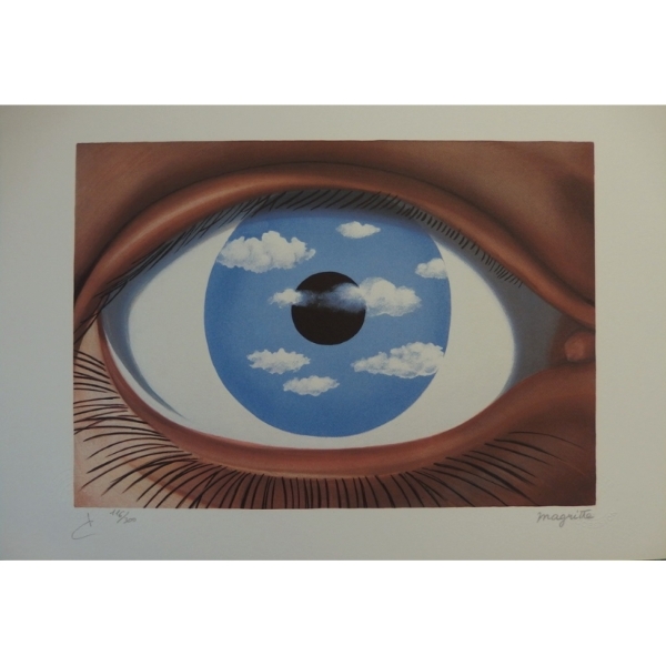 MAGRITTE Rene - Le Faux Miroir