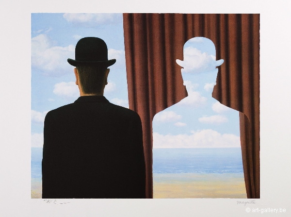 MAGRITTE Rene - Dcalcomanie