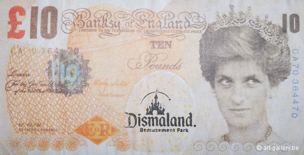 BANKSY - Di-Faced Tenner dismaland