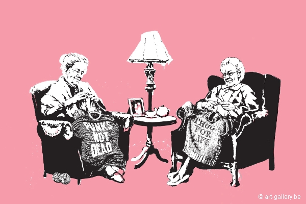 BANKSY - Grannies