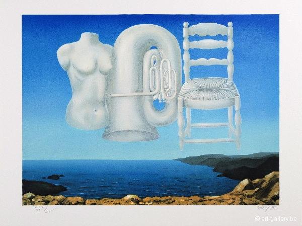 MAGRITTE Rene - Le Temps Menaant