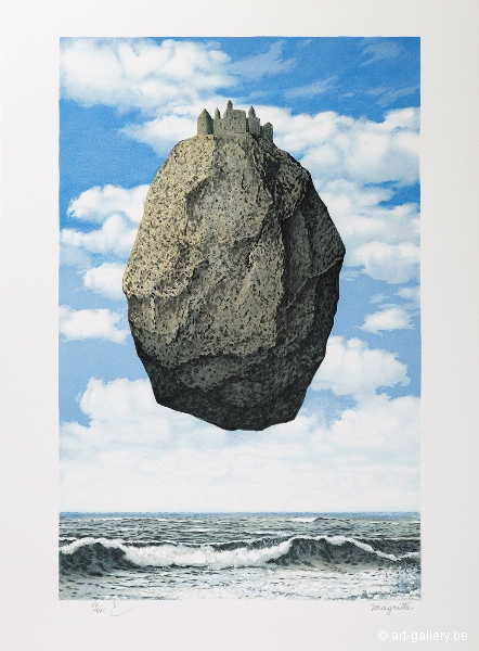 MAGRITTE Rene - Le Chteau des Pyrnes