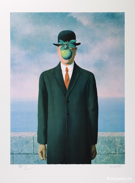 MAGRITTE Rene - Le Fils de l'Homme 