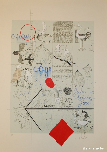 SILVAIN Christian - Mixed media