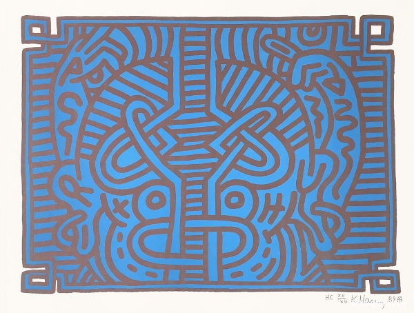 HARING Keith - Chocolat Buddah I