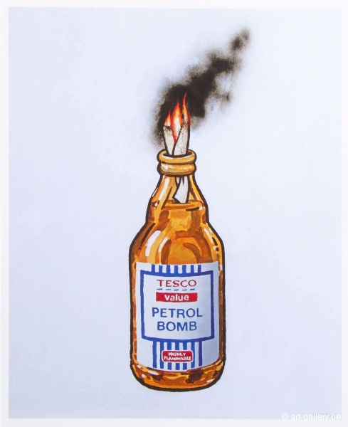 BANKSY - Tesco Value Petrol Bomb