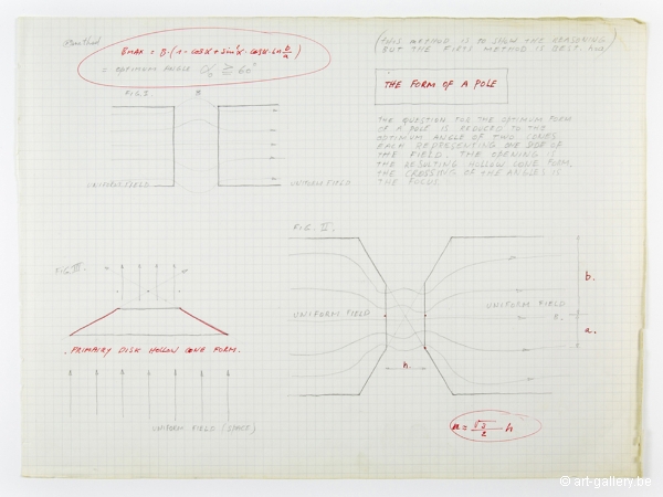 PANAMARENKO - Page du carnet de croquis 