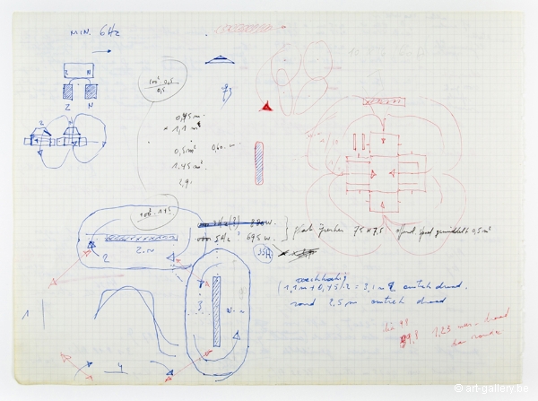 PANAMARENKO - Page du carnet de croquis 