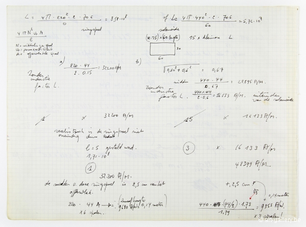 PANAMARENKO - Page du carnet de croquis 