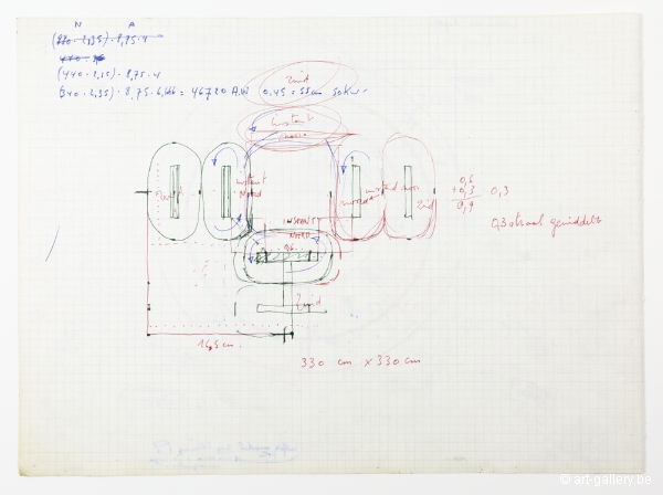 PANAMARENKO - Page du carnet de croquis 