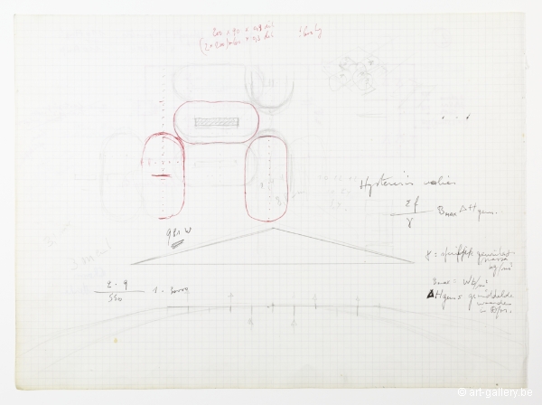 PANAMARENKO - Page du carnet de croquis 