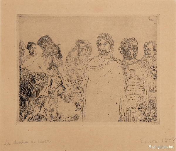 ENSOR James - De zilverling van Caesar