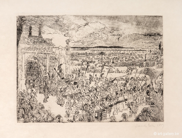 ENSOR James - Triomphe Romain