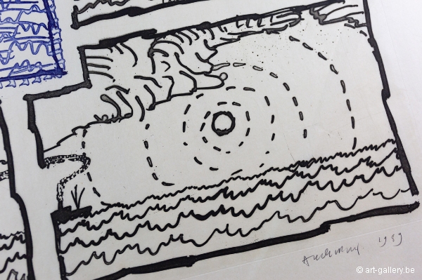 ALECHINSKY Pierre - L'envie de partir