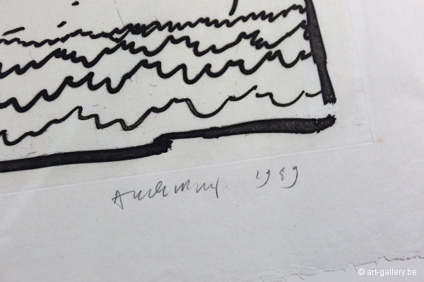 ALECHINSKY Pierre - L'envie de partir