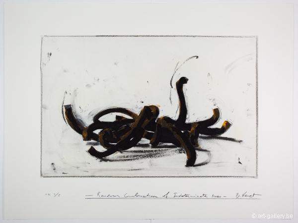 VENET Bernar - Random Combination of Indeterminate Lines 01