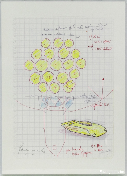 PANAMARENKO - Thermo voltaic - ingelijst