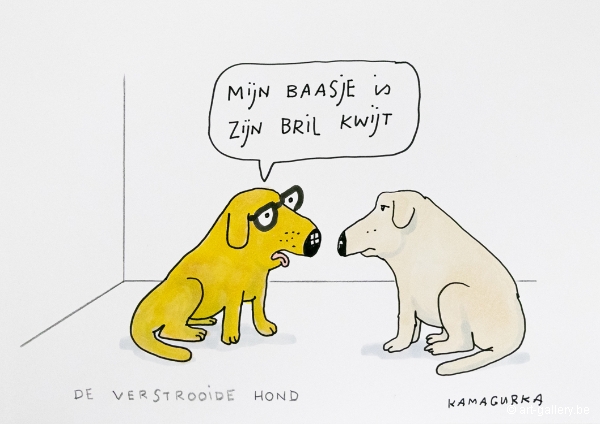 KAMAGURKA - De verstrooide hond