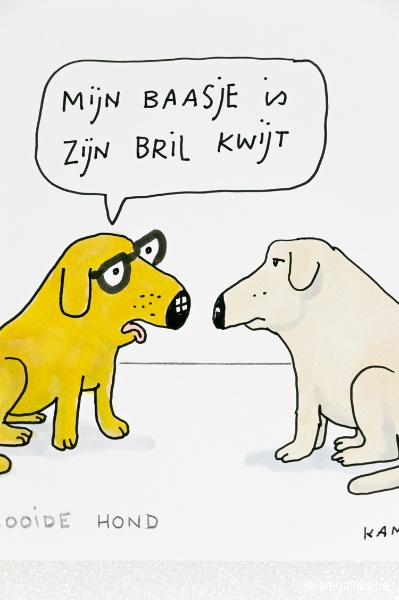 KAMAGURKA - De verstrooide hond