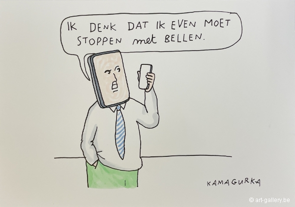 KAMAGURKA - Stoppen met bellen