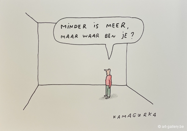 KAMAGURKA - Minder is meer