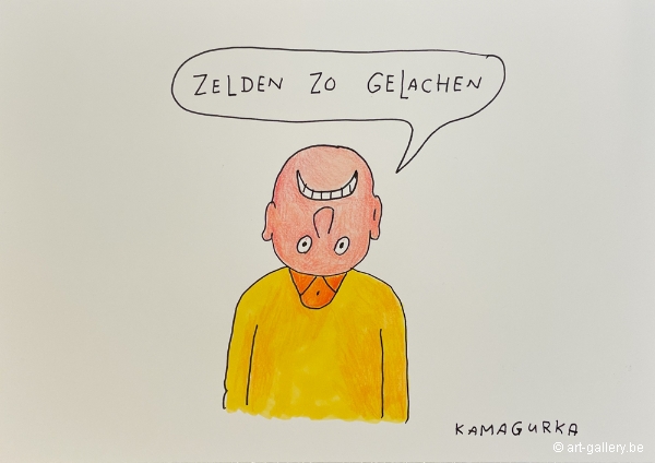 KAMAGURKA - Zelden zo gelachen